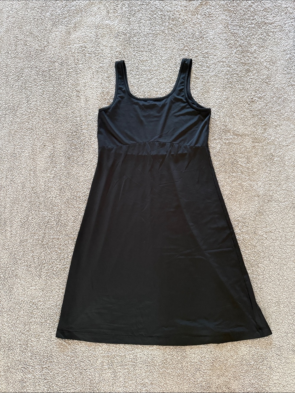 Columbia PFG Classic Black Tank Midi Dress - Women's Everyday Essential